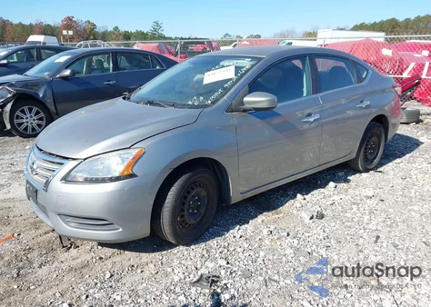 2014 Nissan Sentra S from USA, damaged, VIN 3N1AB7AP6EY336948